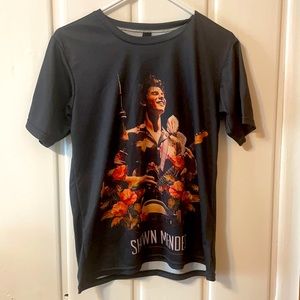 Shawn Mendes front and back t-shirt